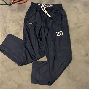 CCM Navy Warmup Pants